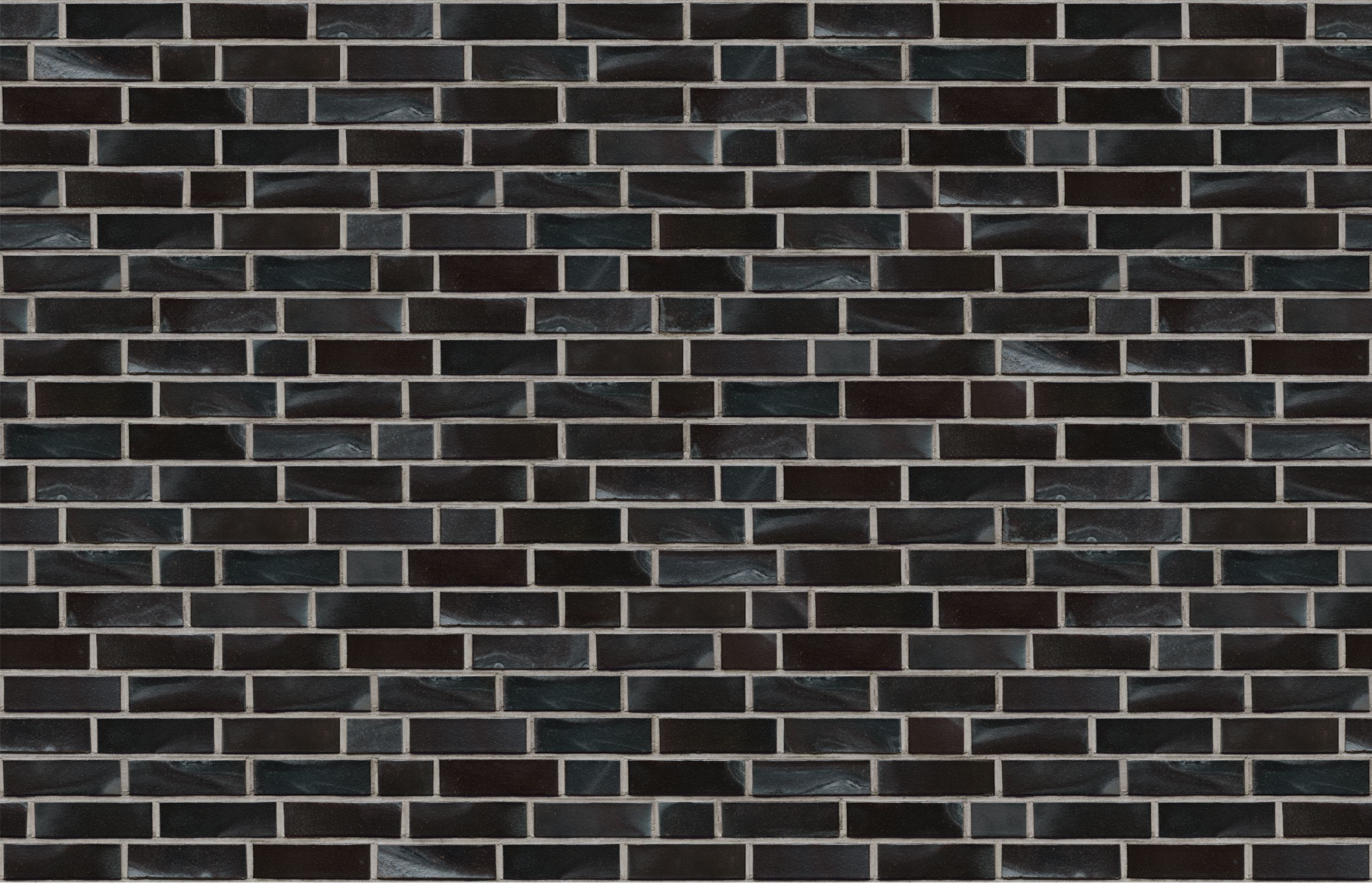 Hamburg schwarz-blau-bunt Kohlebrand glatt ABC кирпич клинкерный, fuga-2