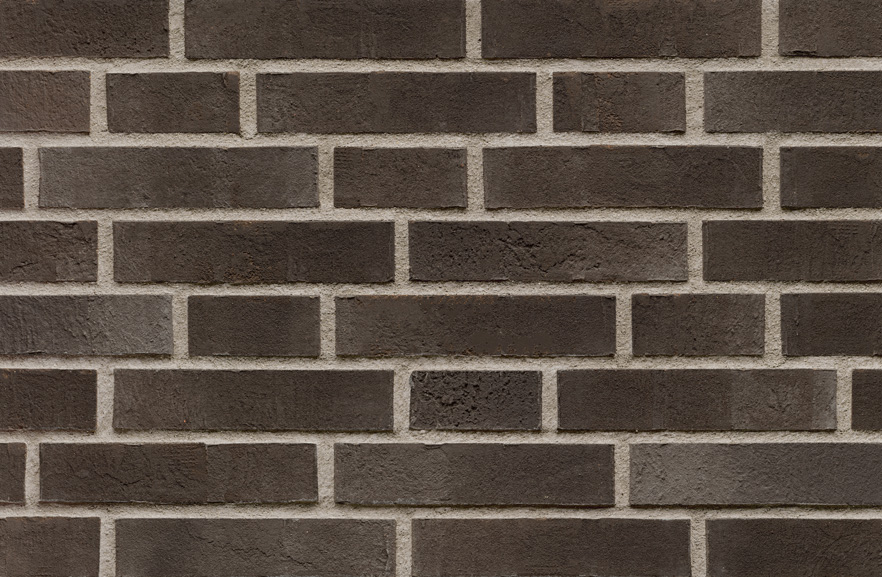 Aquaterra Rauchschwarz ABC кирпич клинкерный, fuga-2