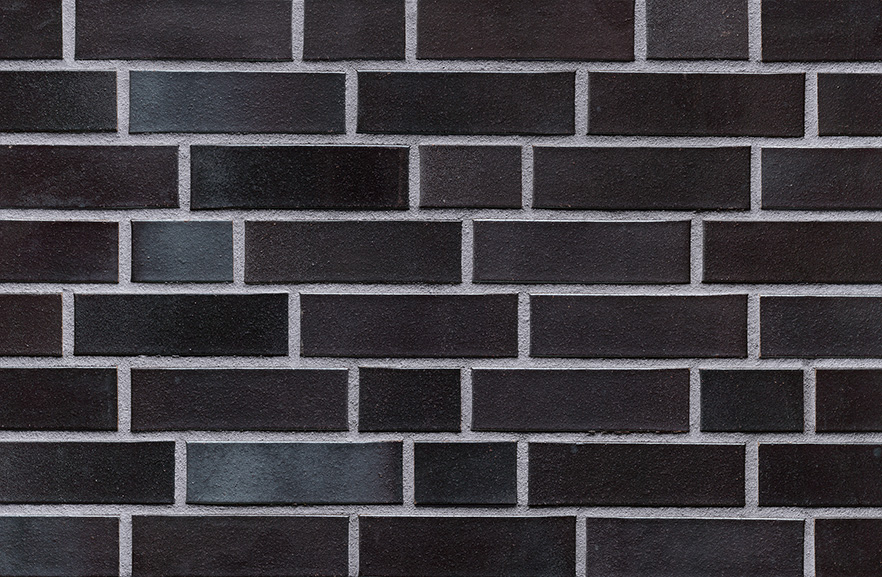 Hamburg schwarz-blau-bunt glatt ABC кирпич клинкерный, fuga-2