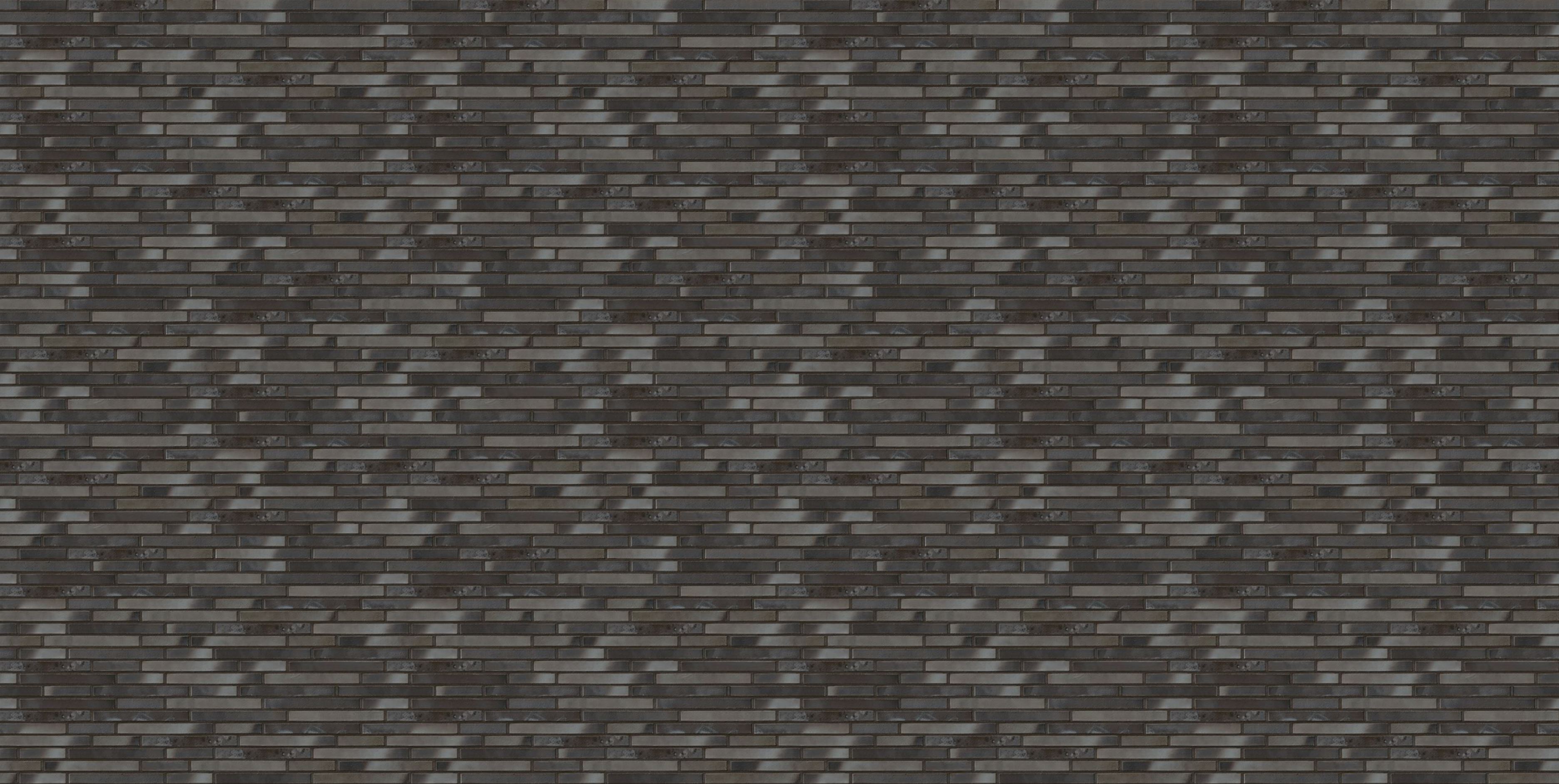 Atlantis grau-anthrazit glatt LF ABC кирпич клинкерный, fuga-6