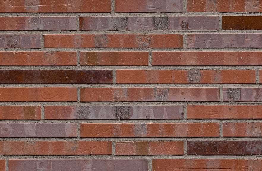 Schleswig bläulich-bunt Kohlebrand Hamburger LF ABC кирпич клинкерный, fuga-5