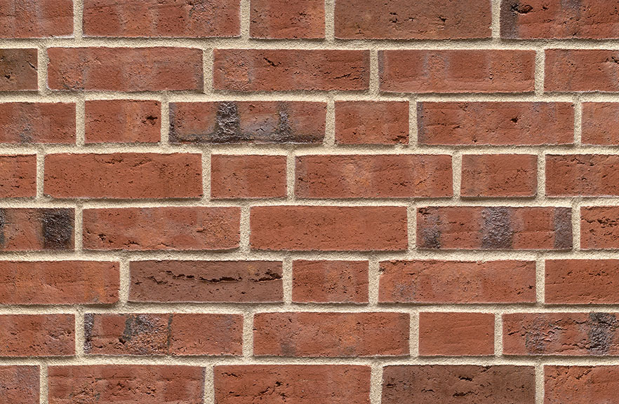 Manufacta® Westfalen rot Kohlebrand ABC кирпич клинкерный, fuga-3