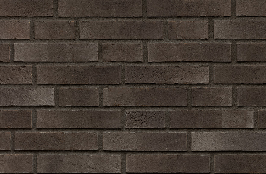 Aquaterra Rauchschwarz ABC кирпич клинкерный, fuga-3