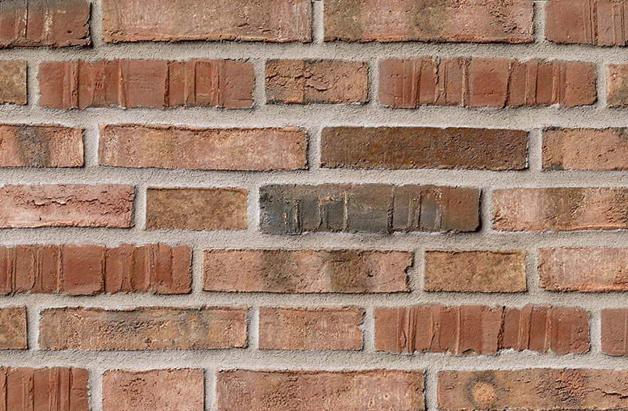 Manufacta® Stavanger Kohlebrand ABC кирпич клинкерный, fuga-3