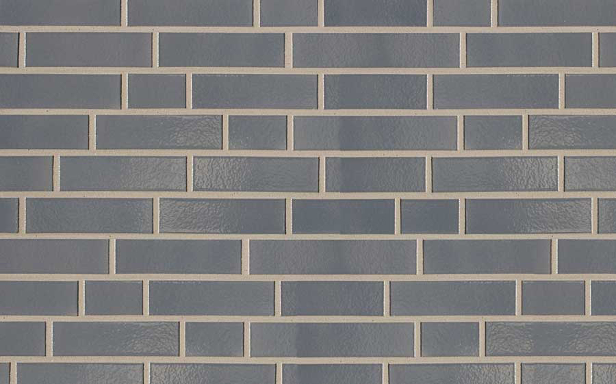 Dunkelgrau 380, ABC Глазурованная плитка фасадная клинкерная, серая