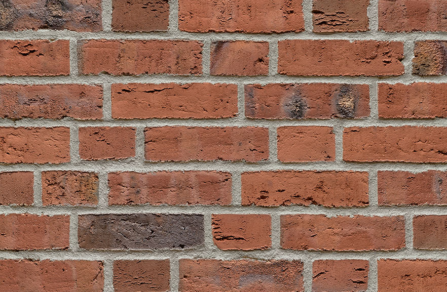 Manufacta® Wilsum rot Kohlebrand ABC кирпич клинкерный, fuga-2