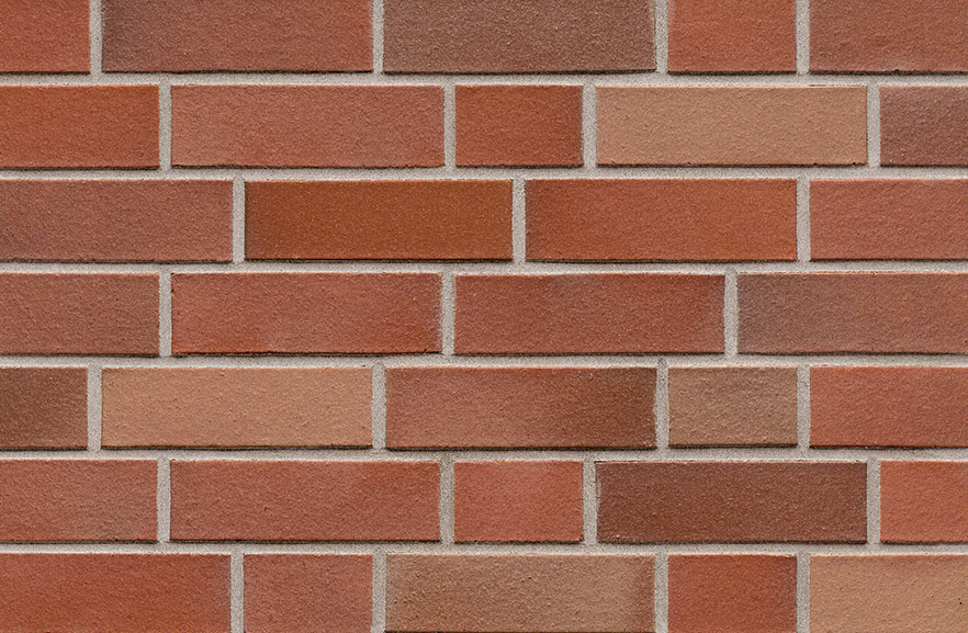 Schwerin rot-bunt ABC кирпич клинкерный, fuga-3