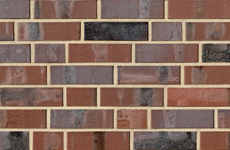 Holstein braun-blau Kohlebrand ABC кирпич клинкерный, fuga-2