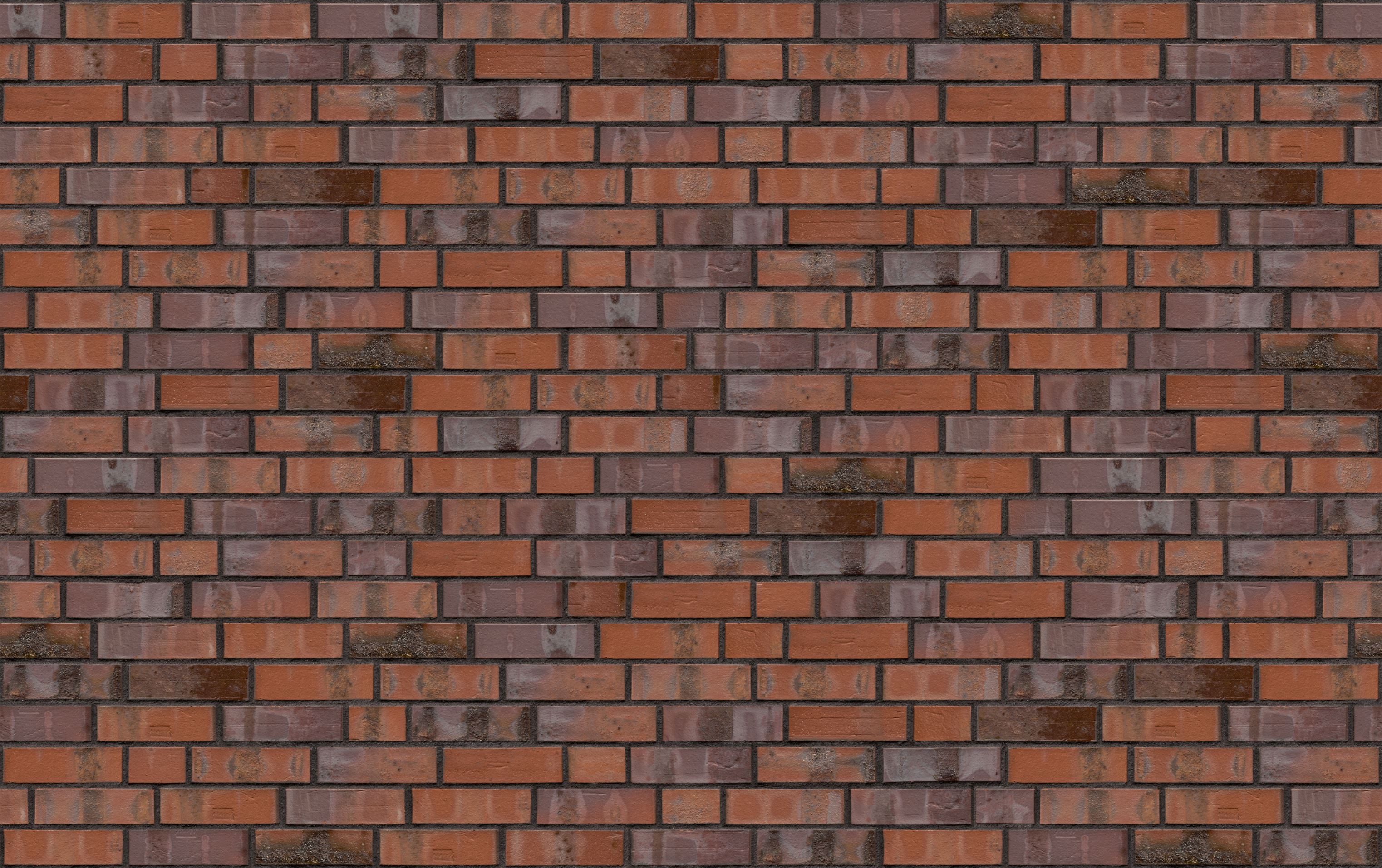 Schleswig bläulich-bunt Kohlebrand ABC кирпич клинкерный, fuga-4