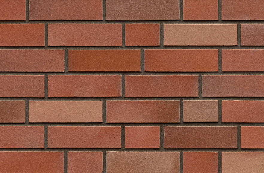 Schwerin rot-bunt ABC кирпич клинкерный, fuga-2