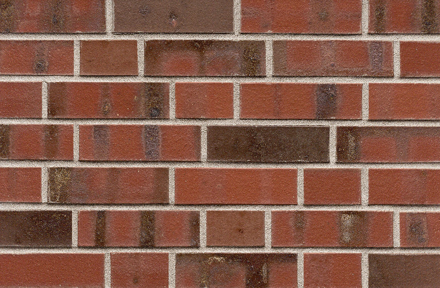 Baltrum rot-bunt Schmolz mit Kohlebrand ABC кирпич клинкерный, fuga-4