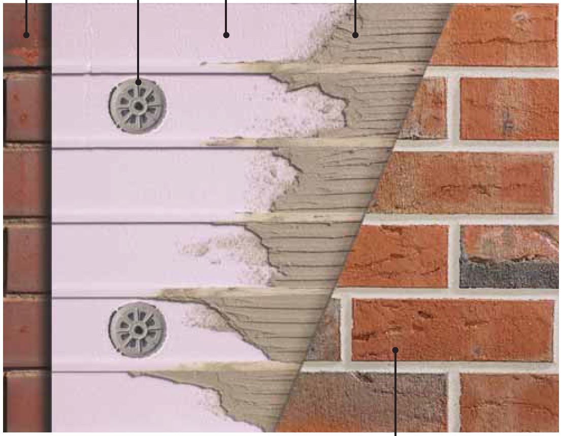 Теплоизоляция и модернизация фасада с клинкерной плиткой в несколько шагов.