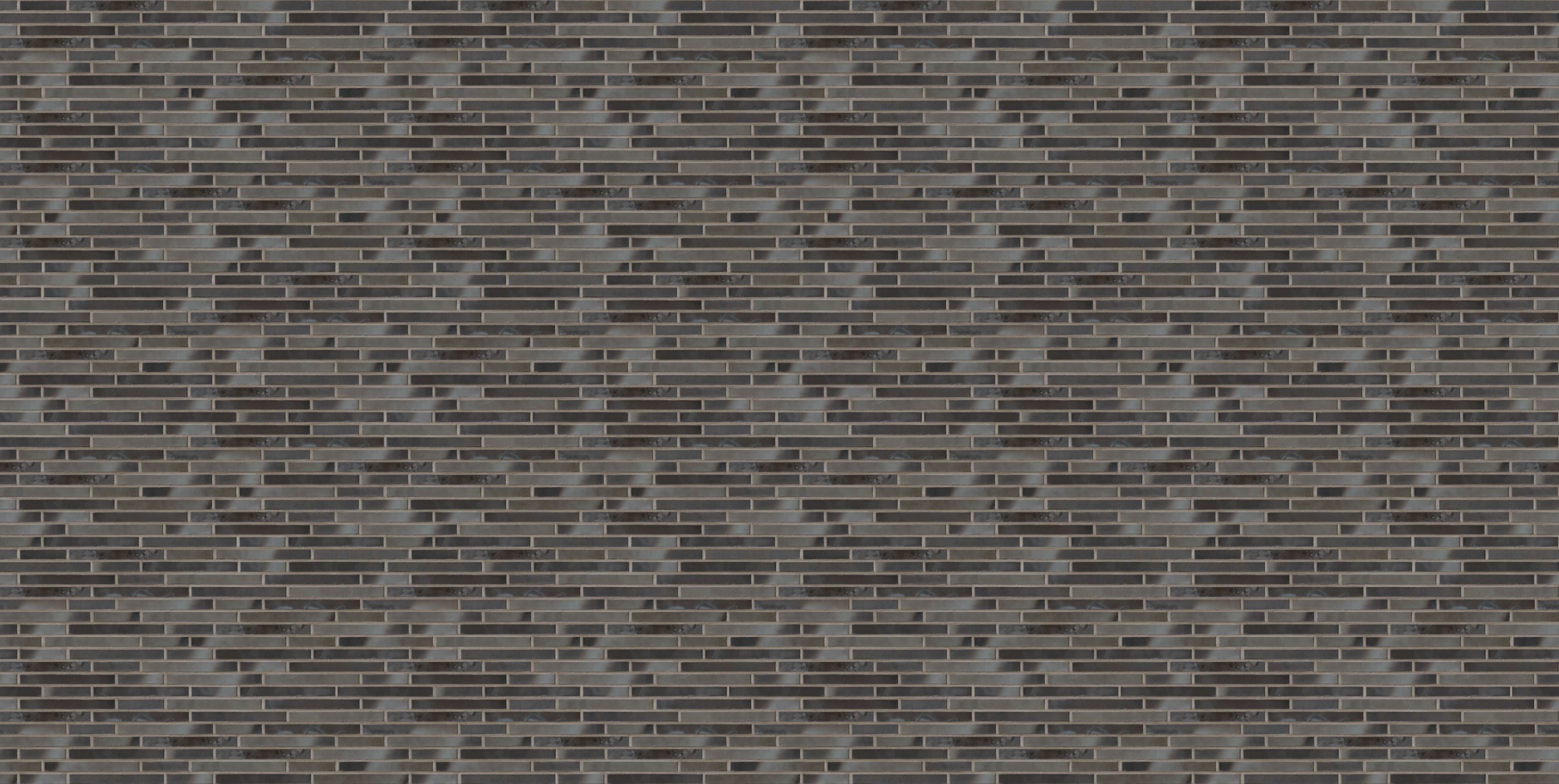 Atlantis grau-anthrazit glatt LF ABC кирпич клинкерный, fuga-4