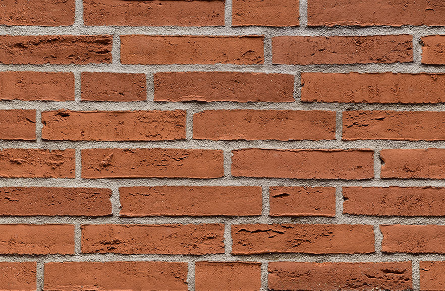 Manufacta® Wilsum Ziegelrot ABC кирпич клинкерный, fuga-2