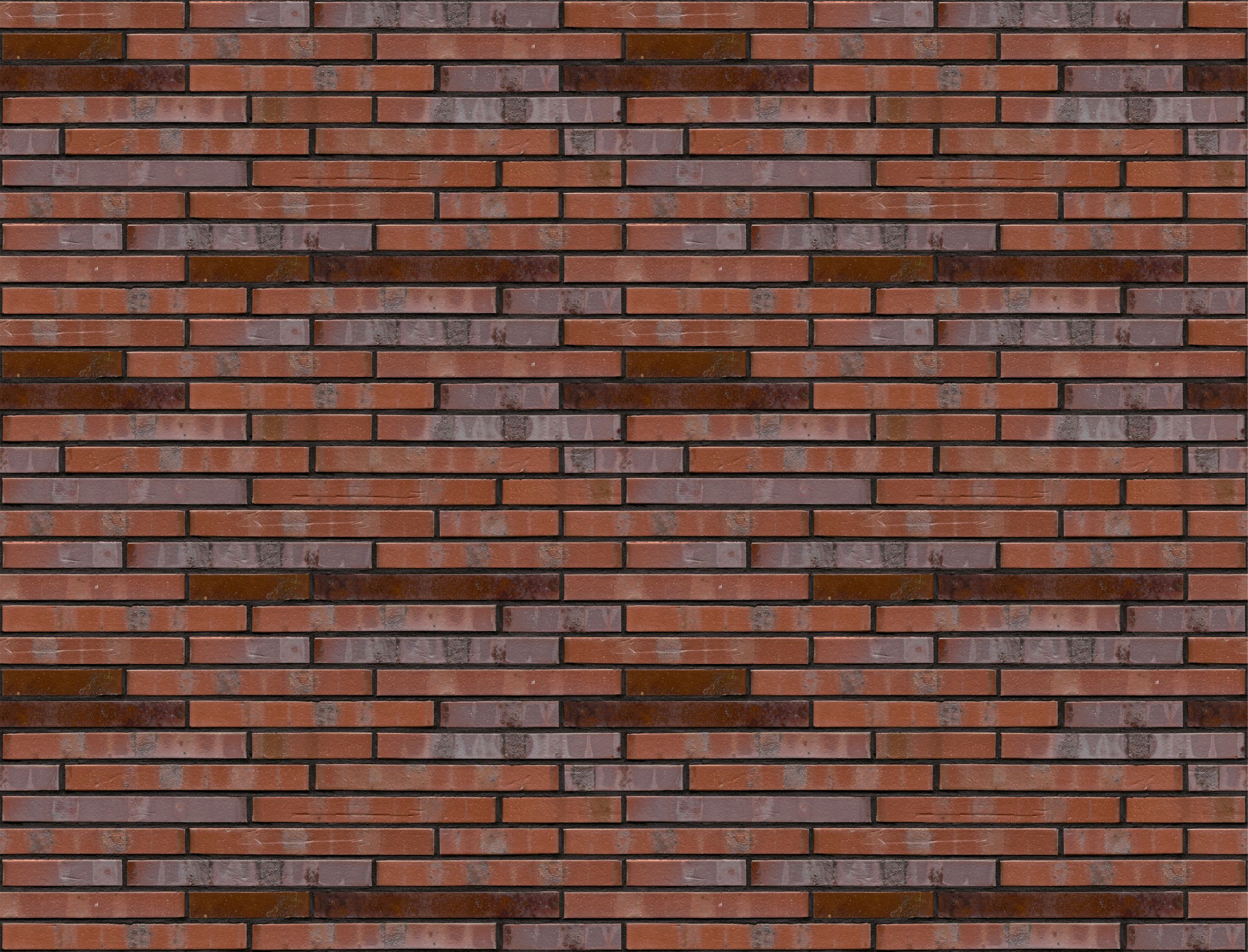 Schleswig bläulich-bunt Kohlebrand Hamburger  LF ABC кирпич клинкерный, fuga-3