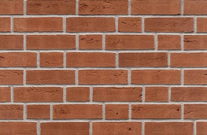 Manufacta® Westfalen ziegelrot ABC кирпич клинкерный, fuga-2