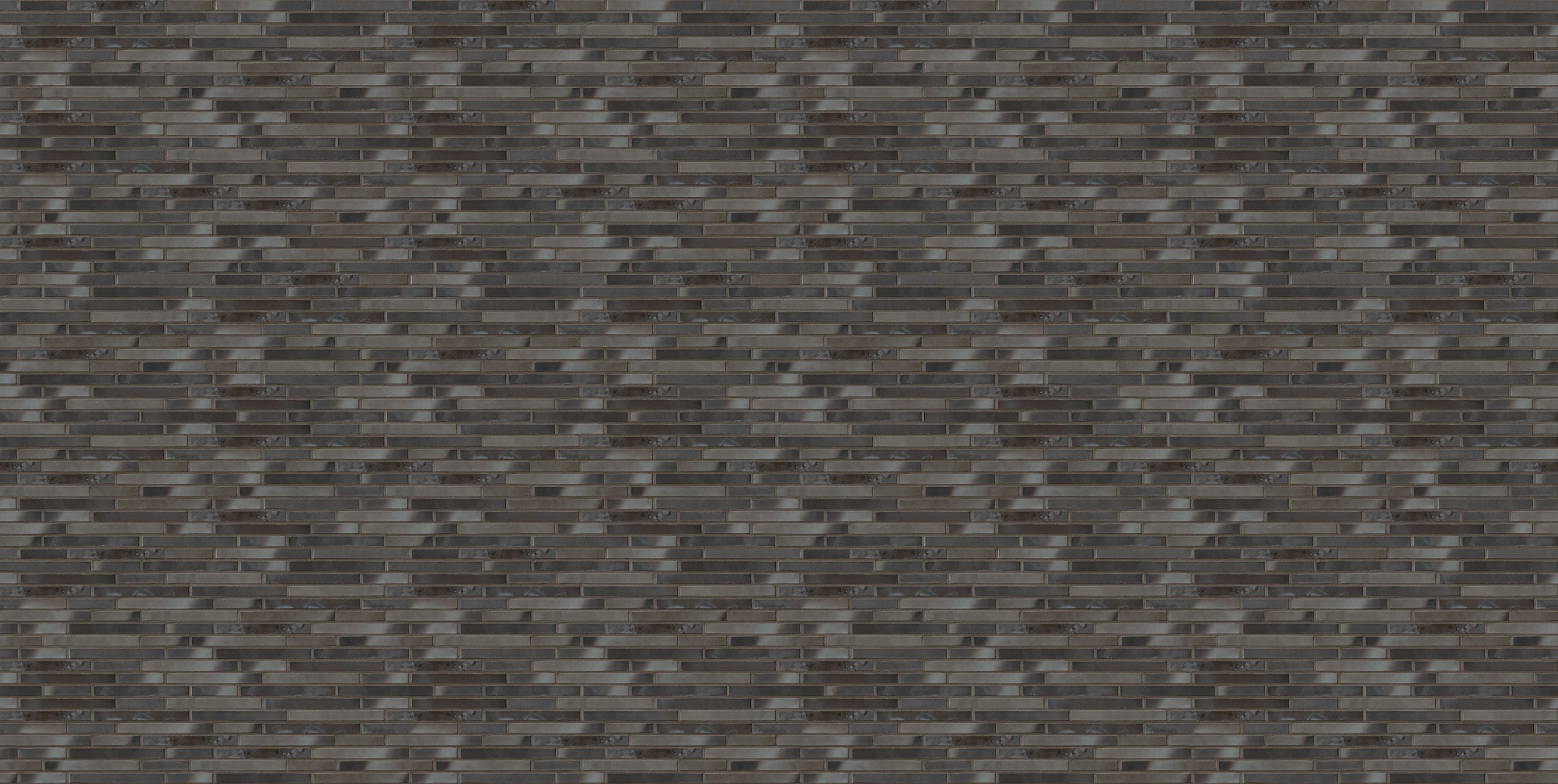 Atlantis grau-anthrazit glatt LF ABC кирпич клинкерный, fuga-5