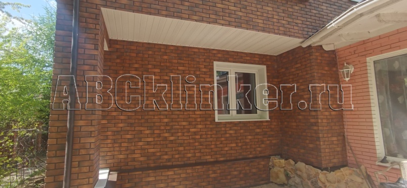 Retro Brick Chili фасадная термопанель из пенополиуретана ППУ 65 мм