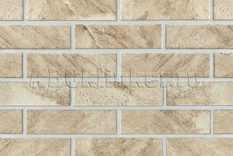Matone Pietra Beige 245x66x7,4 мм, клинкерная плитка под кирпич для фасада и интерьера Paradyz