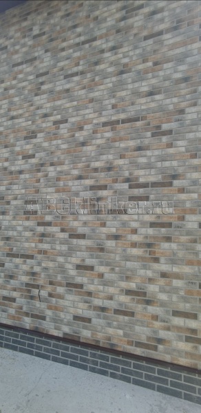 Loft Brick Pepper фасадная термопанель из пенополиуретана ППУ 65 мм