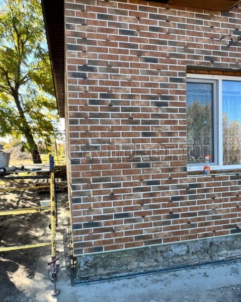 Loft Brick Chili фасадная термопанель из пенополиуретана ППУ 65 мм