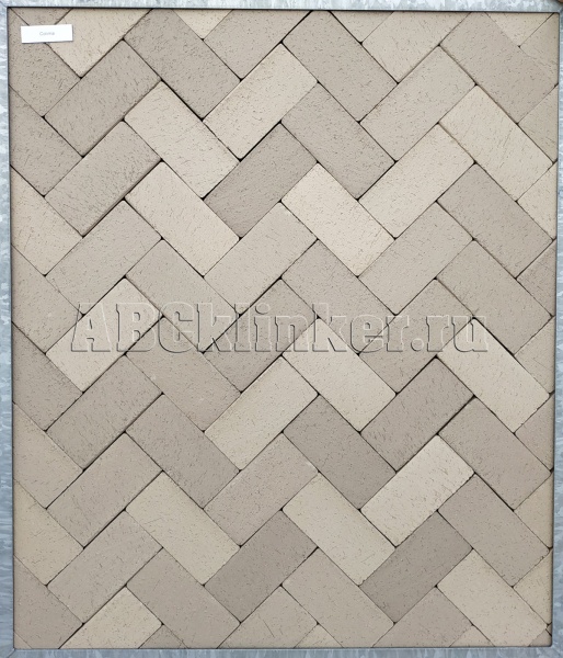 Colima beige-grau 200x100x52 мм, ABC Клинкерная тротуарная плитка - брусчатка