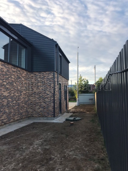 Retro Brick Curry фасадная термопанель из пенополиуретана ППУ 65 мм