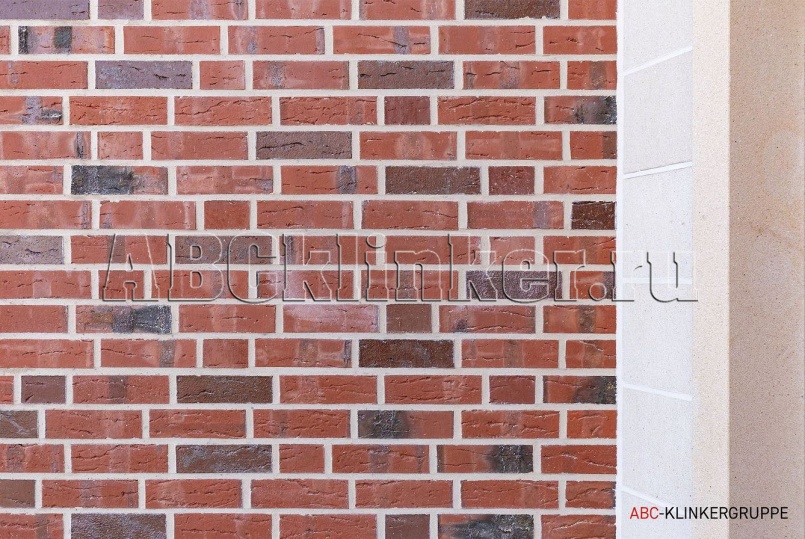 100858 Grafschafter rot Kohlebrand, NF 240x115x71 мм, ABC кирпич клинкерный облицовочный