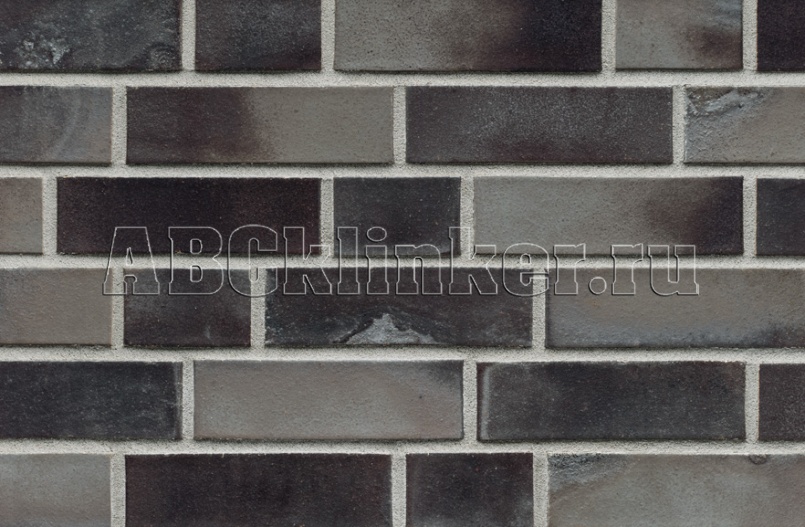 105654 Atlantis grau-anthrazit, NF 240x115x71 мм, ABC кирпич клинкерный облицовочный