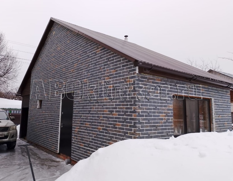 Metal Dark фасадная термопанель из пенополиуретана ППУ 65 мм