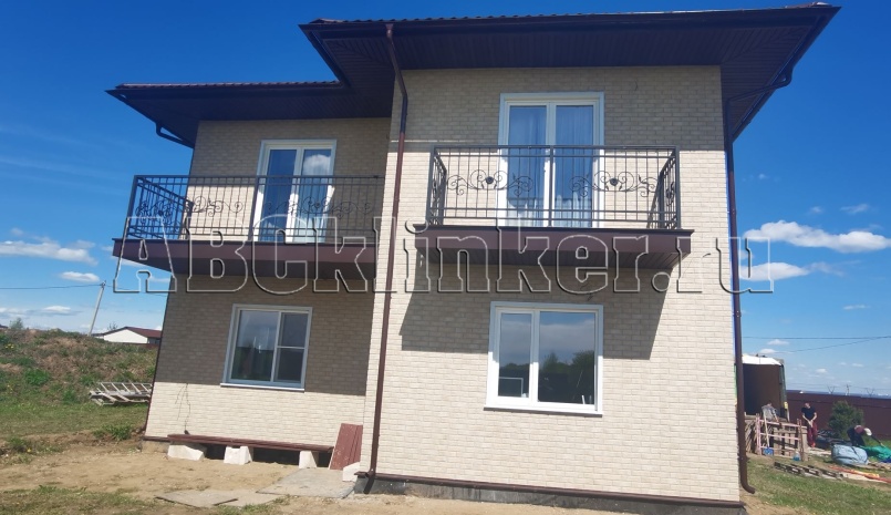 Loft Brick Salt фасадная термопанель из пенополиуретана ППУ 65 мм