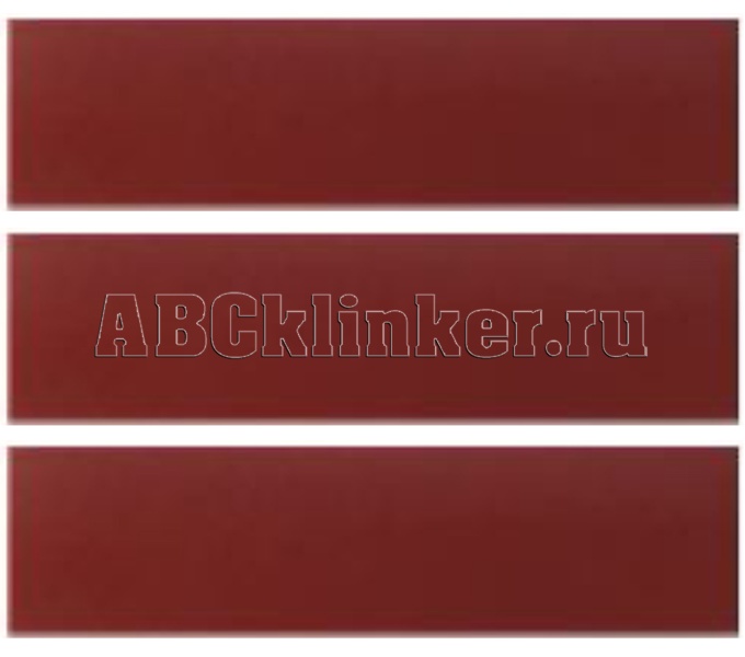 №8 Глазурованная плитка клинкерная 283x84x13,5 мм, ABC