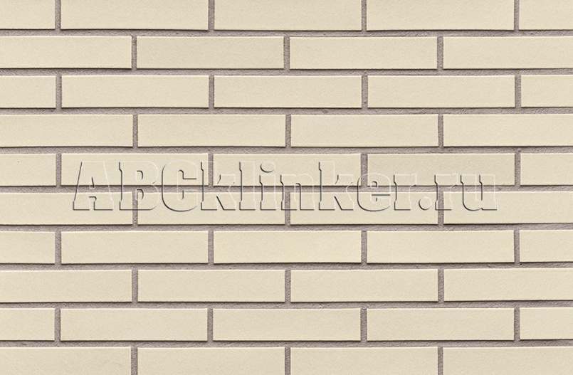 Amrum weiß glatt 240x71x10 мм, ABC Клинкерная плитка под кирпич фасадная
