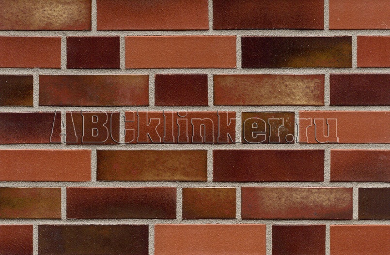 107554 Norderney rot-bunt Schmolz, NF 240x115x71 мм, ABC кирпич клинкерный облицовочный