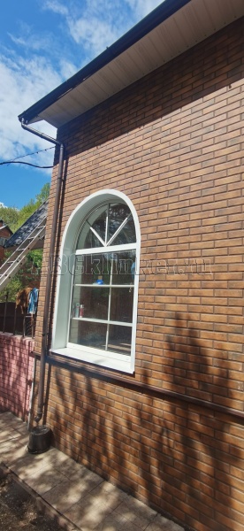 Retro Brick Chili фасадная термопанель из пенополиуретана ППУ 65 мм