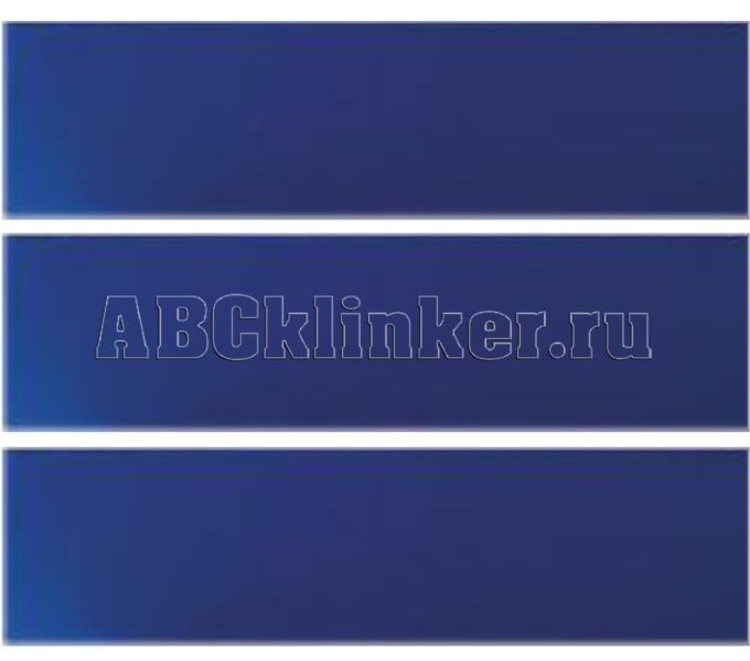 №30 Глазурованная плитка клинкерная 283x84x11 мм, ABC