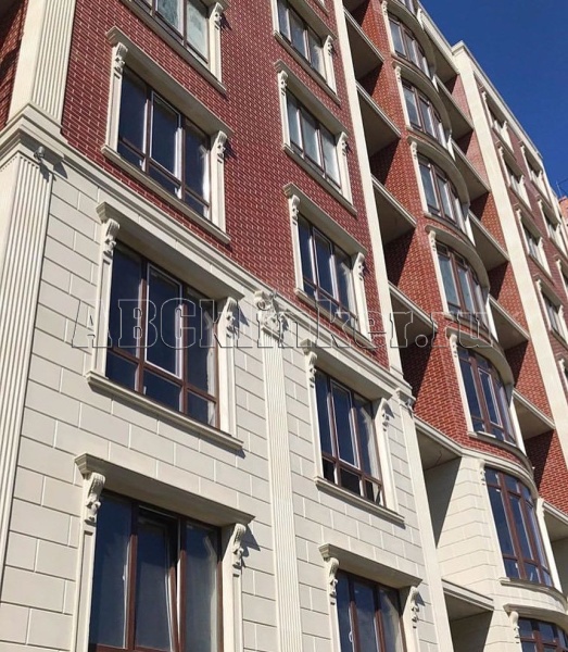 Cloud Rosa термопанель для фасада и цоколя из пенополистирола ППС 320*930*60 мм, 0,3 м2