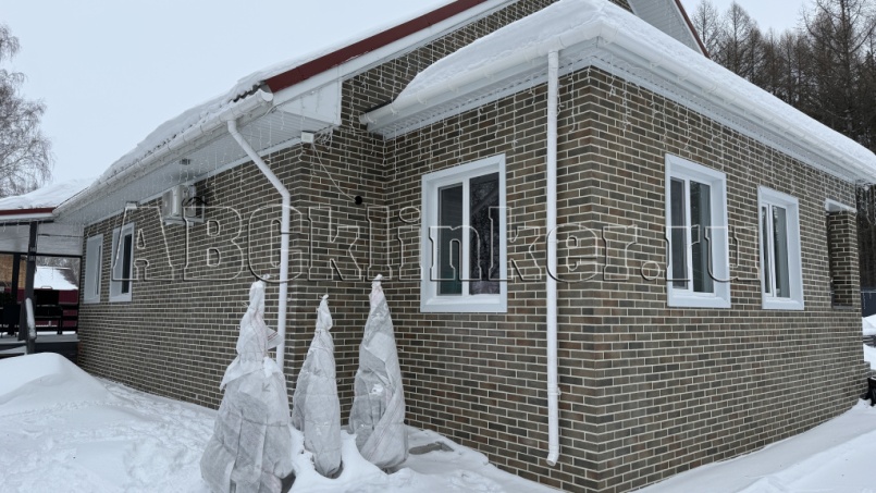 Retro Brick Cardamon фасадная термопанель из пенополиуретана ППУ 65 мм