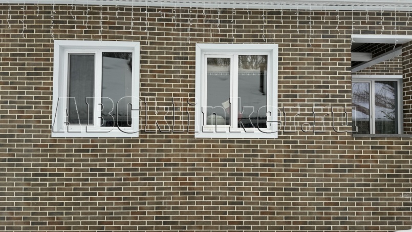 Retro Brick Cardamon фасадная термопанель из пенополиуретана ППУ 65 мм