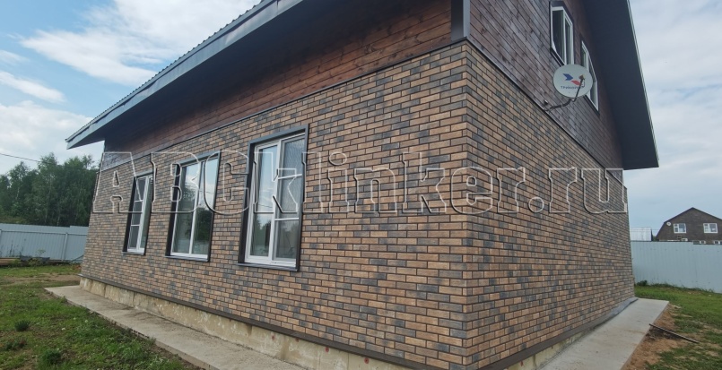 Loft Brick Cardamon фасадная термопанель из пенополиуретана ППУ 65 мм