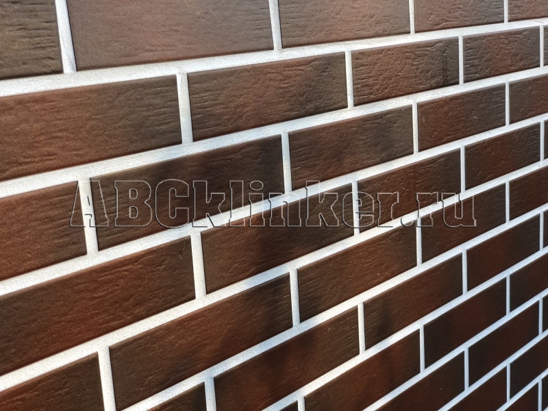 Cloud Brown 245x66x7,4 мм, клинкерная плитка под кирпич для фасада и интерьера Paradyz