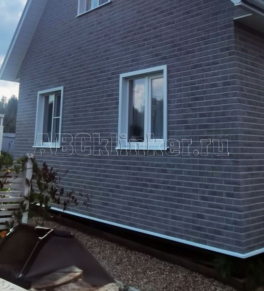 Cement Dark фасадная термопанель из пенополиуретана ППУ 65 мм