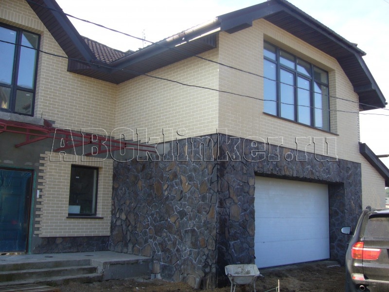 Alaska Beige Genarbt 240х71х7 мм, ABC Клинкерная плитка под кирпич фасадная