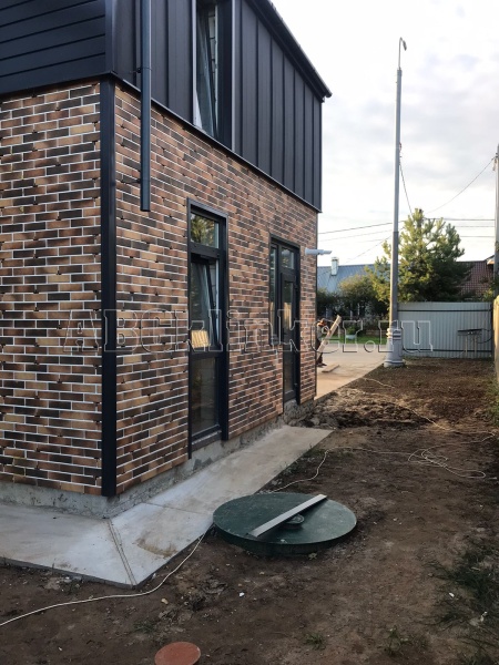 Retro Brick Curry фасадная термопанель из пенополиуретана ППУ 65 мм