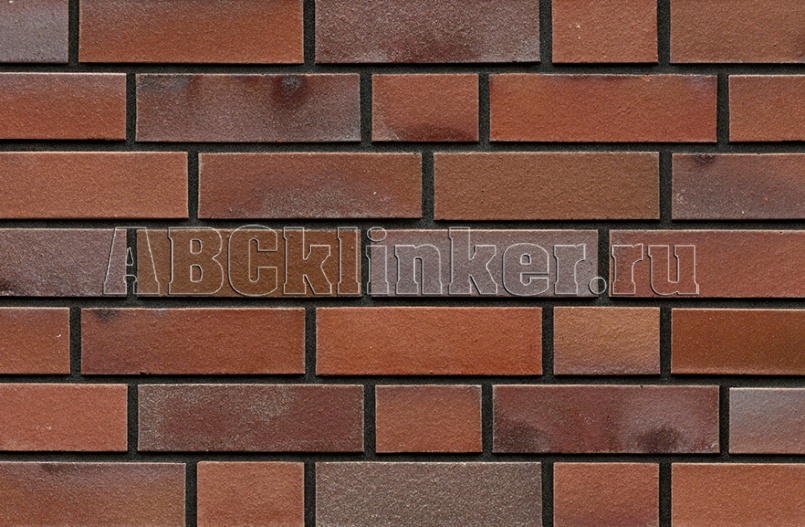 608109 Oldenburg rot-bunt Kohlebrand glatt, NF 240x115x71 мм, ABC кирпич клинкерный облицовочный