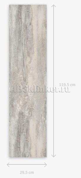 Wetwood Grey 1195х295х20 мм тротуарная плитка крупноформатная, керамогранитная Paradyz