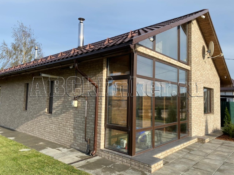 Hard Stone фасадная термопанель из пенополиуретана ППУ 65 мм