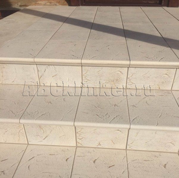 Antik Muschelweiss 240х240x10 мм, ABC плитка напольная противоскользящая, клинкерная