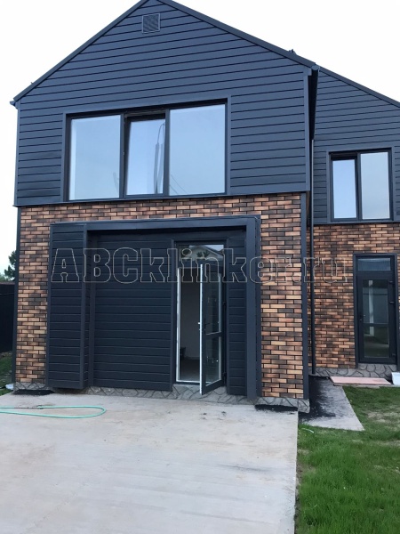 Retro Brick Curry фасадная термопанель из пенополиуретана ППУ 65 мм