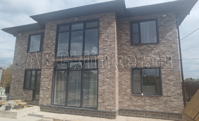 Loft Brick Pepper фасадная термопанель из пенополиуретана ППУ 65 мм